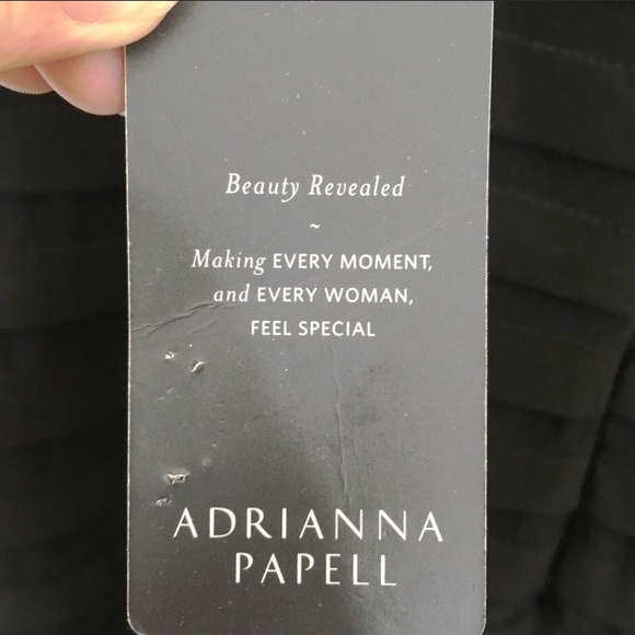 NWT Adrianna Papell Black Sleeveless Dress - Picture 6 of 7